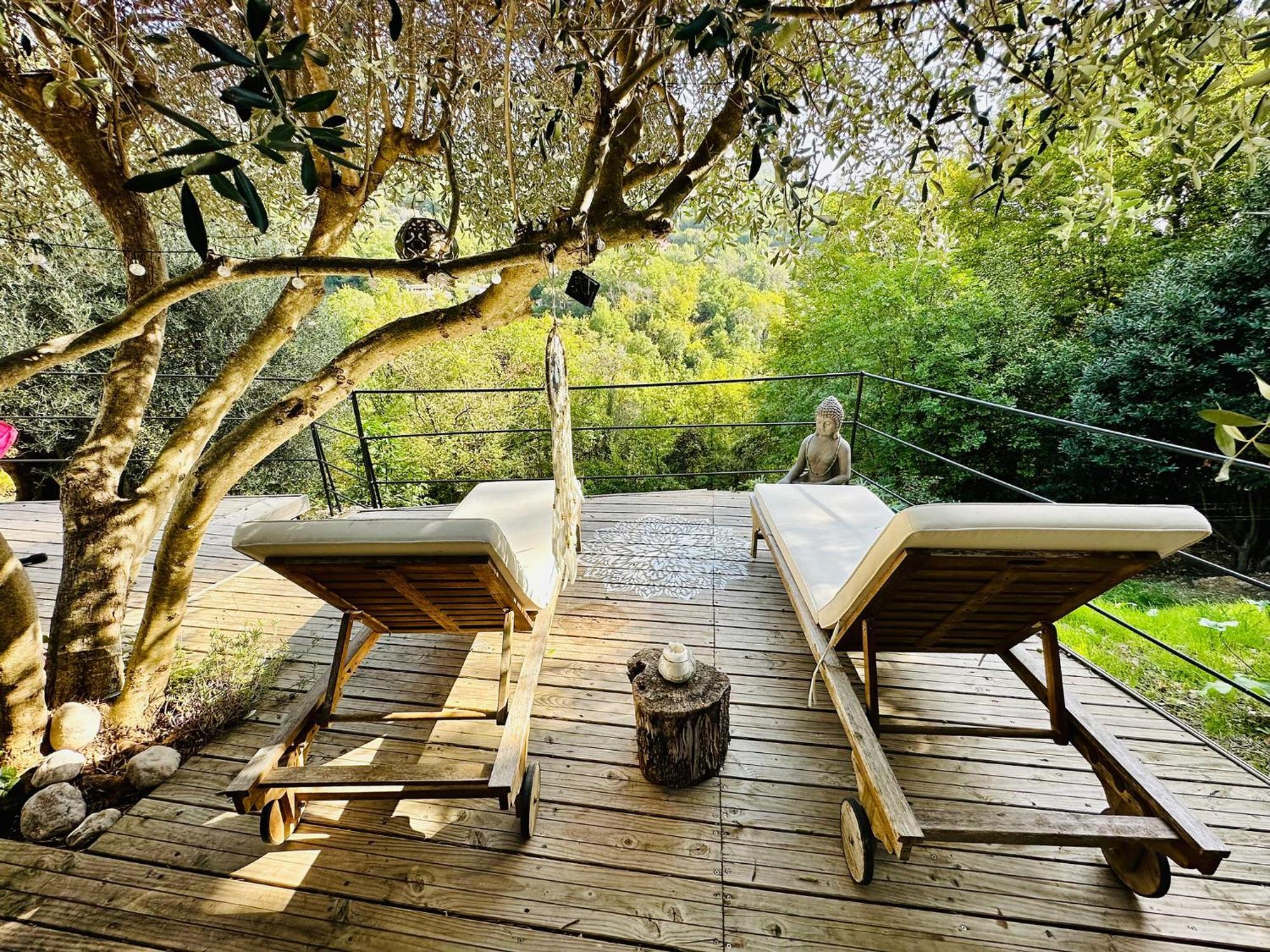 Domaine Les Deux Roches Apartment Le Bar-sur-Loup Exterior foto